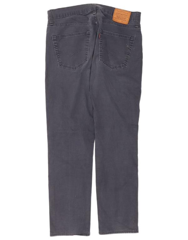 Levi's Uomo 511 Pantaloni casual dritti W32 L30 Cotone blu navy