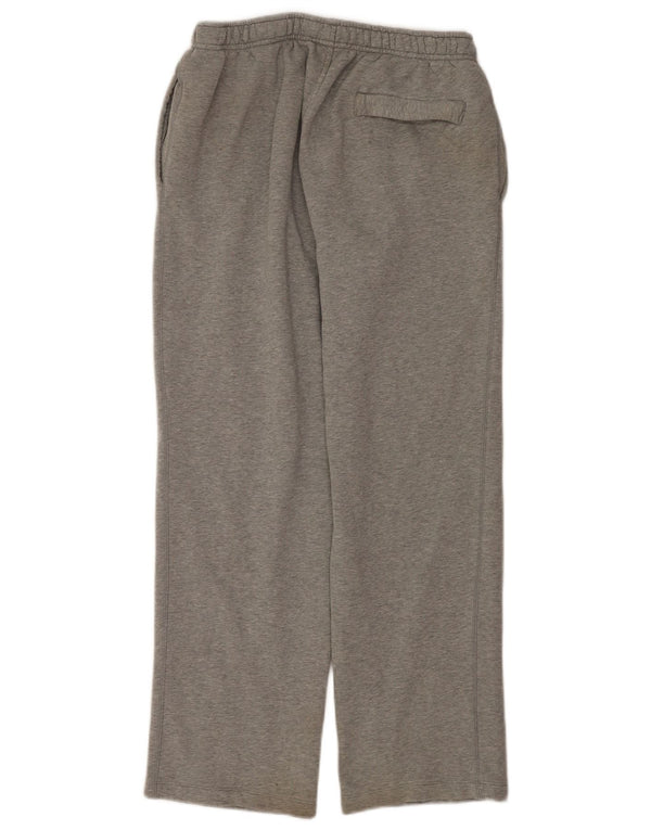 Pantaloni della tuta da donna Nike UK 12 Cotone chiazzato grigio medio