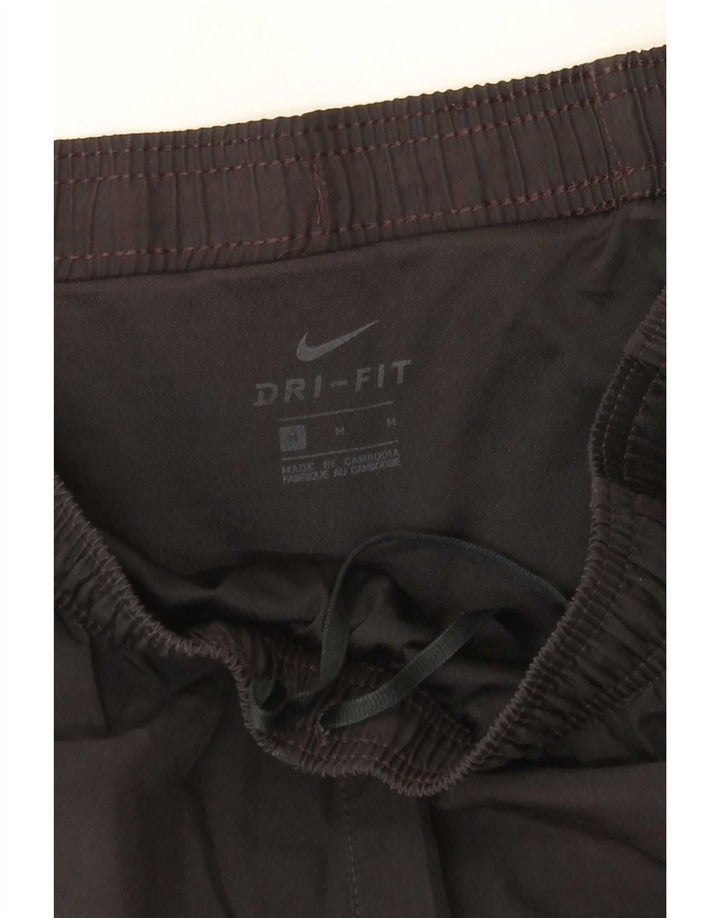 Pantaloncini sportivi Nike Dri Fit da uomo, poliestere medio nero