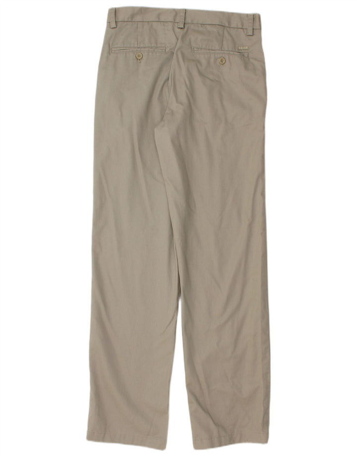 Pantaloni chino dritti da uomo IZOD W29 L32 in cotone beige