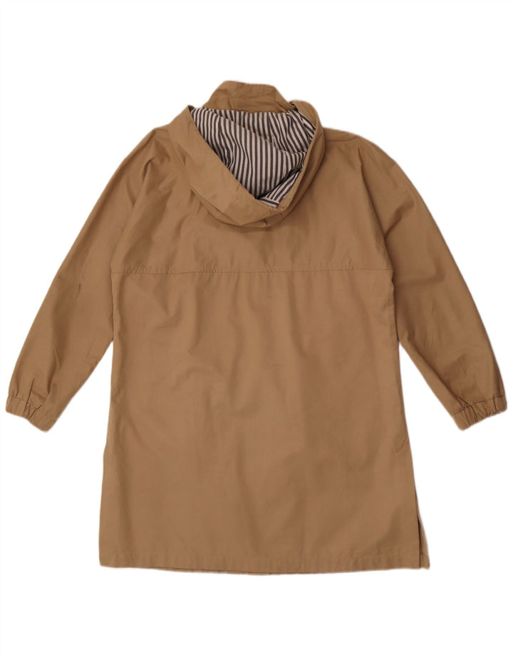 Impermeabile oversize con cappuccio da donna Zara UK 10 piccolo beige