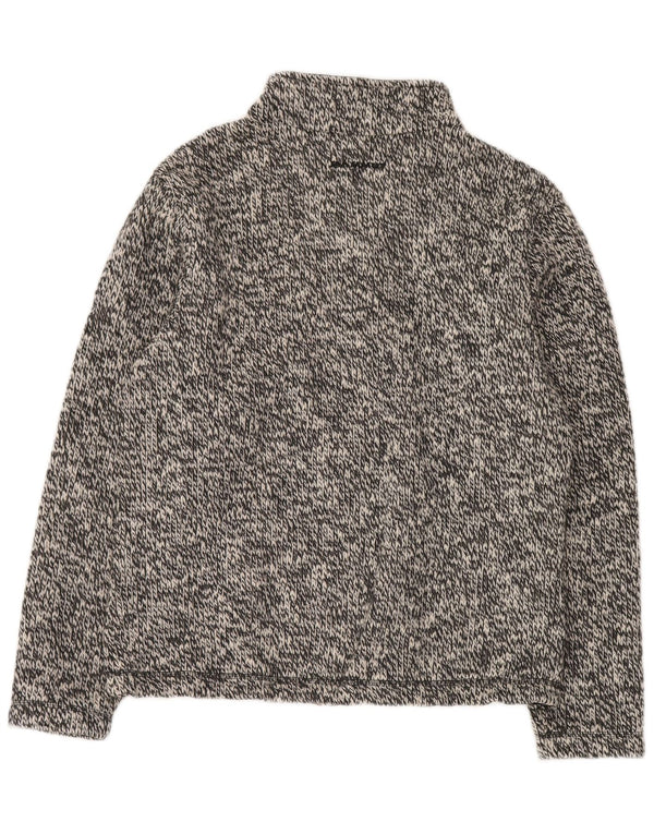 Maglione cardigan da donna MAMMUT UK 18 XL Acrilico screziato grigio