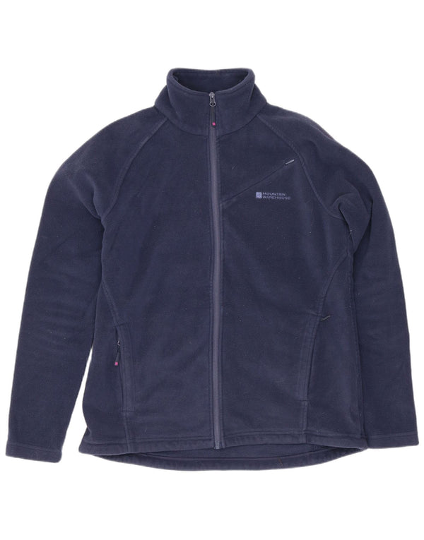Giacca in pile da donna Mountain Warehouse UK 12 Medium Blu Navy Poliestere