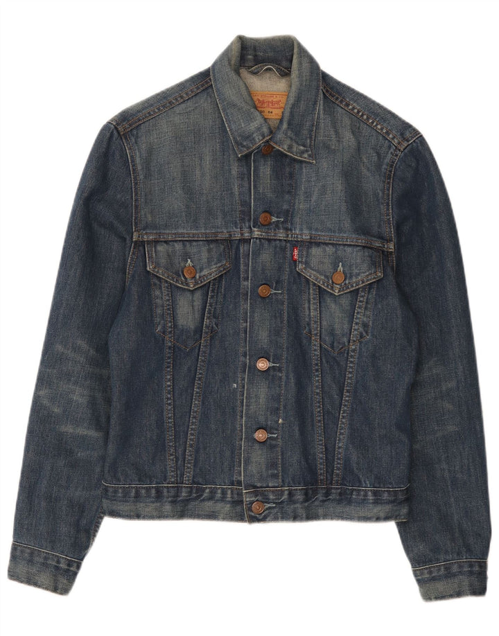 Giacca di jeans Levi's per ragazzi 11-12 anni in cotone blu medio
