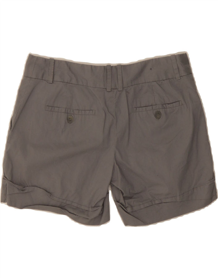 MOSSIMO Womens Stretch Chino Shorts US 4 Small W30  Grey Cotton Vintage Mossimo and Second-Hand Mossimo from Messina Hembry 