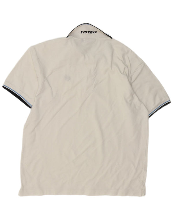 Polo da uomo Lotto XL Bianca