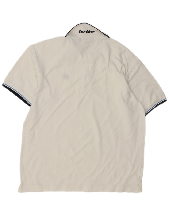 Polo da uomo Lotto XL Bianca