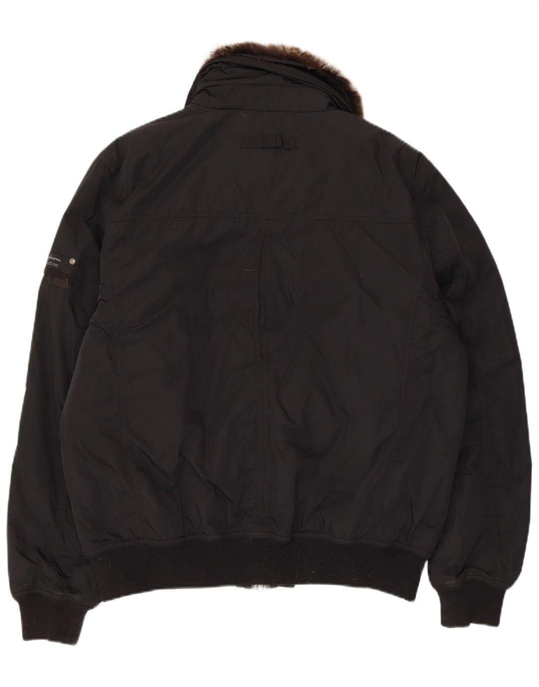 Giubbotto bomber da uomo CHAMPION UK 40 grande nero