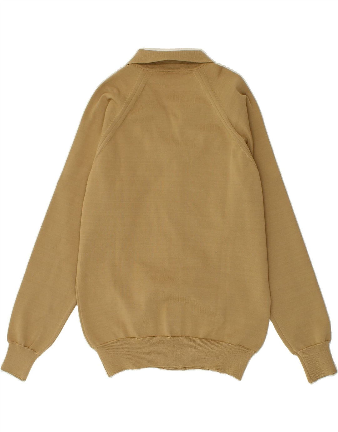 VINTAGE Womens Cardigan Sweater UK 12 Medium Khaki Vintage Vintage and Second-Hand Vintage from Messina Hembry 