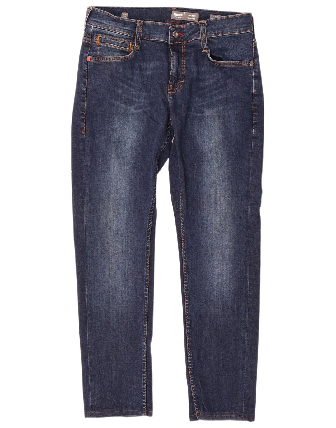 Mustang Jeans affusolati slim fit Oregon da donna W30 L29 Blu navy