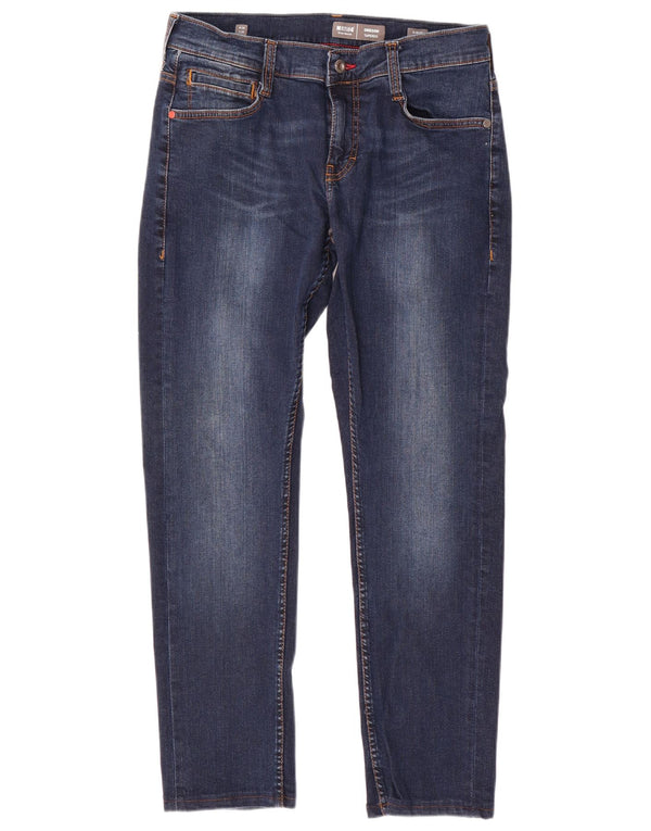 Mustang Jeans affusolati slim fit Oregon da donna W30 L29 Blu navy