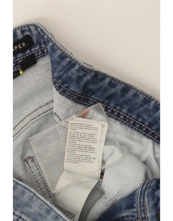 Jeans uomo slim affusolati Superdry W32 L34 cotone blu