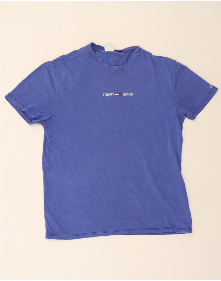 Maglietta da uomo Tommy Hilfiger Top piccola blu
