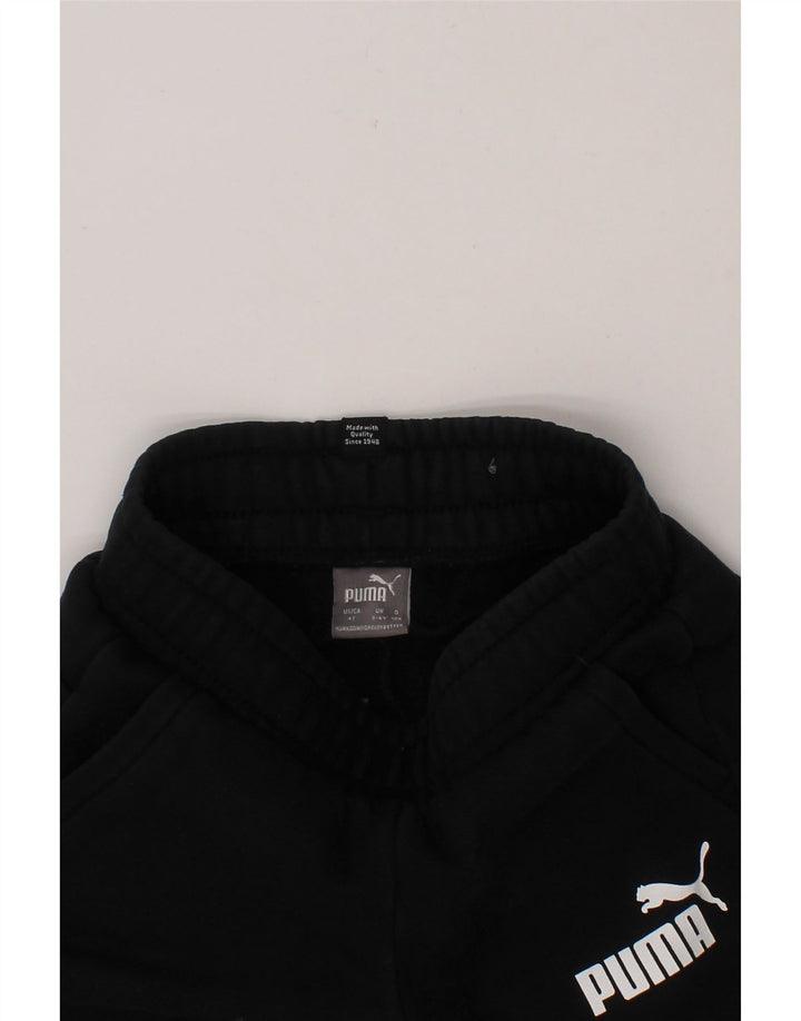PUMA Boys Graphic Tracksuit Trousers Joggers 3-4 Years  Black Vintage Puma and Second-Hand Puma from Messina Hembry 