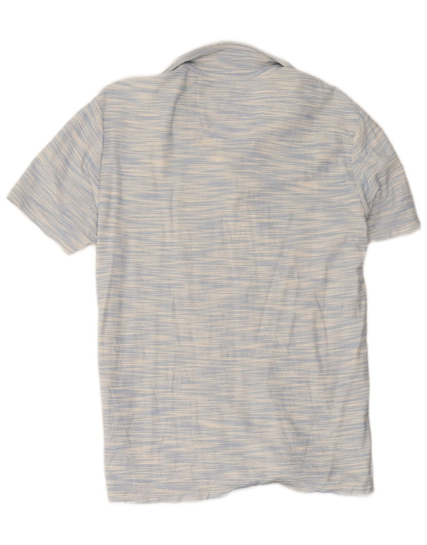 Polo da uomo slim fit Pierre Cardin XL in cotone chiazzato blu