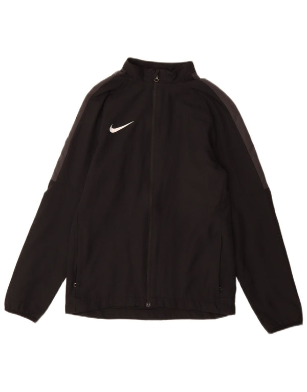 Giacca da tuta da ragazzo Nike Dri Fit Top Jacket 12-13 anni Large Black Colourblock