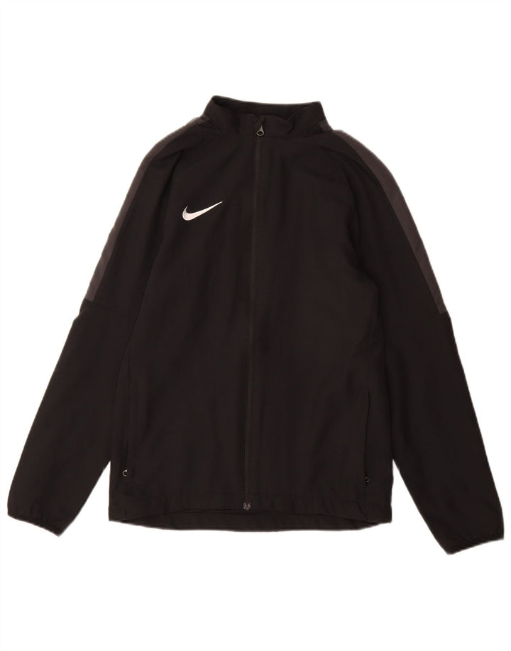 Giacca da tuta da ragazzo Nike Dri Fit Top Jacket 12-13 anni Large Black Colourblock