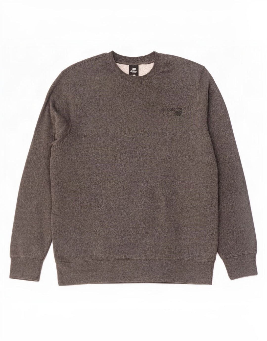 Felpa da uomo New Balance Maglione XL Grigio chiazzato