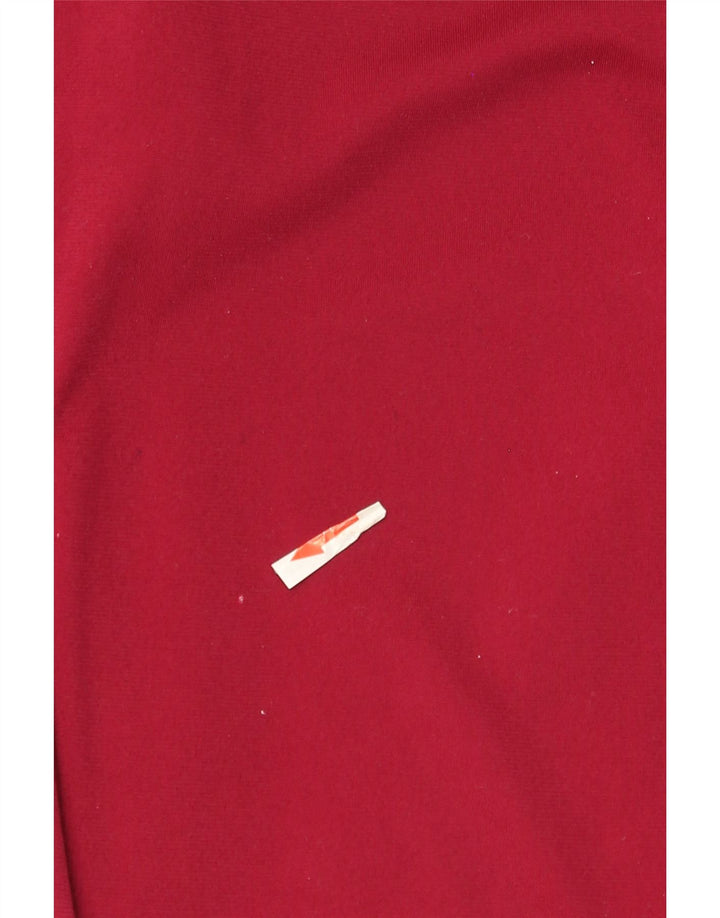 Pantaloni da tuta da donna Adidas UK 8/10 Small Maroon Poliestere