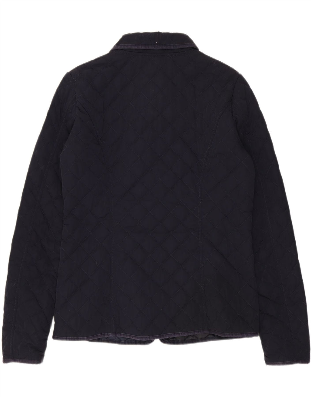 Giacca trapuntata da donna Napapijri UK 16 grande poliestere blu navy