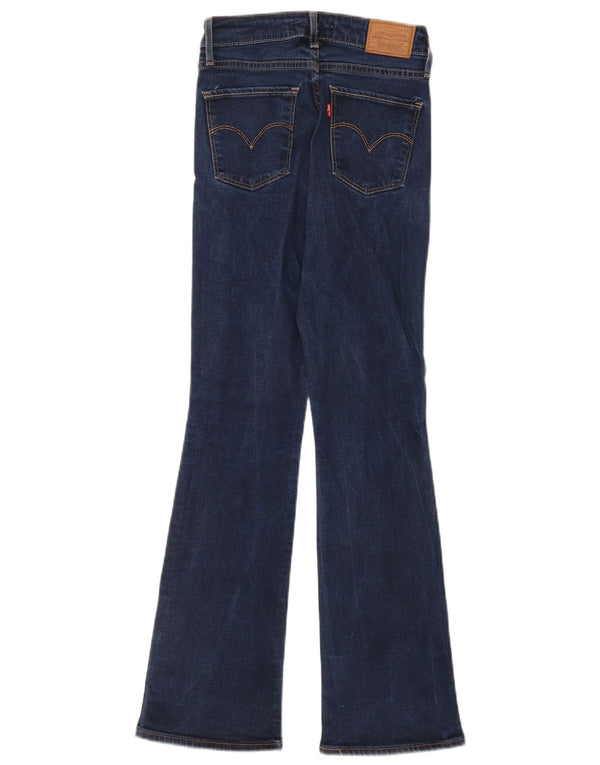 Jeans Levi's da donna 725 a vita alta bootcut W25 L30 Lyocell blu