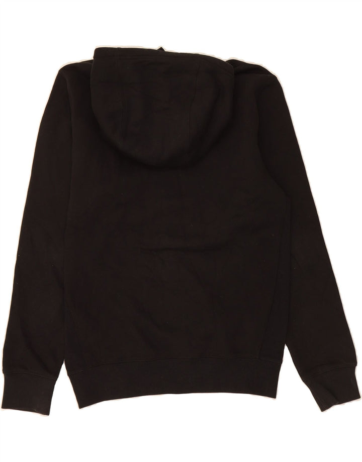 TOMMY HILFIGER Mens Hoodie Jumper Small Black Cotton Vintage Tommy Hilfiger and Second-Hand Tommy Hilfiger from Messina Hembry 