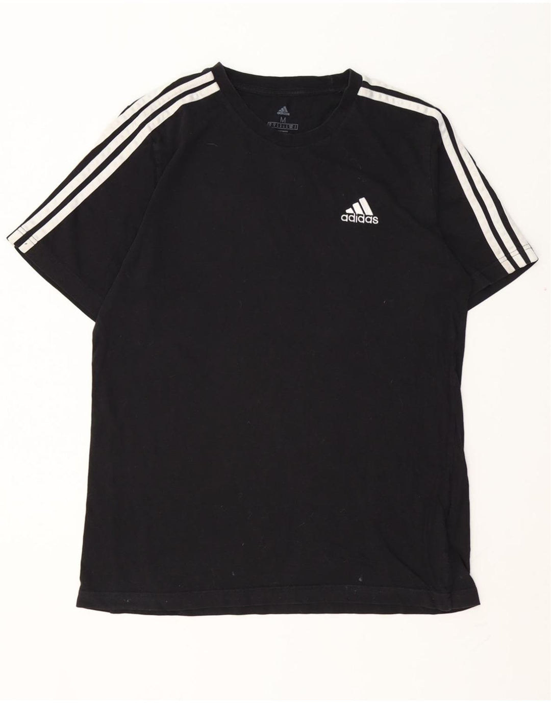 T-shirt ADIDAS da uomo Top in cotone nero medio