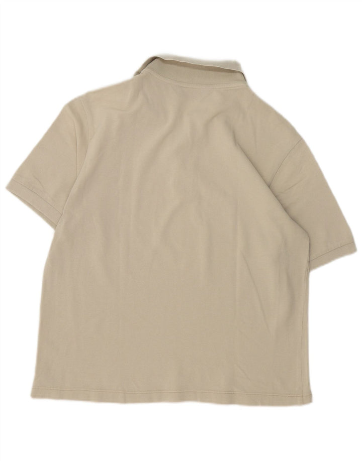 Polo Kappa Uomo Cotone Beige Medio
