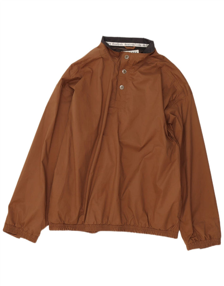 Giacca antipioggia pullover da uomo Tehama UK 42 XL poliestere marrone