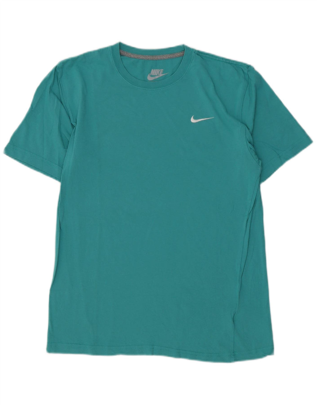 T-shirt Nike da uomo con vestibilità regolare, in cotone turchese medio