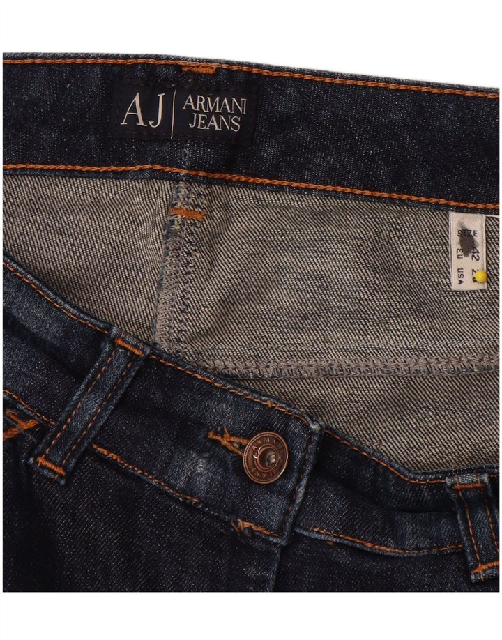 Jeans Bootcut da donna Armani W28 L31 Blu Navy