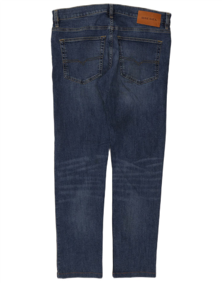 Jeans slim da uomo Diesel W33 L30 cotone blu