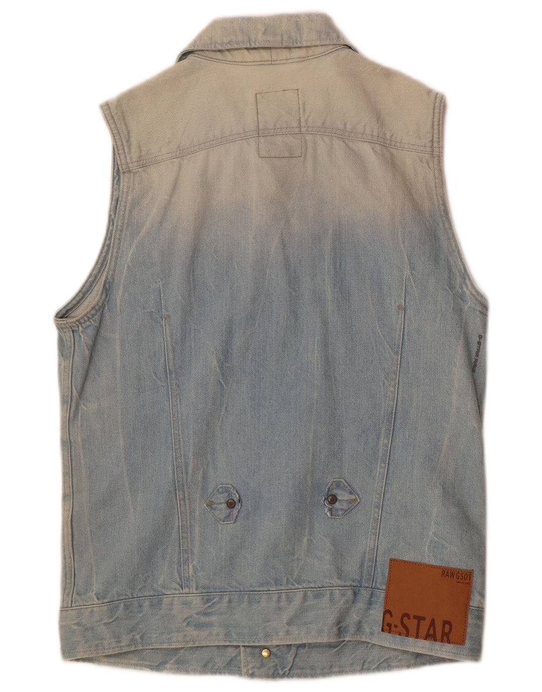 Gilet in denim da donna G-Star UK 10 piccolo cotone blu