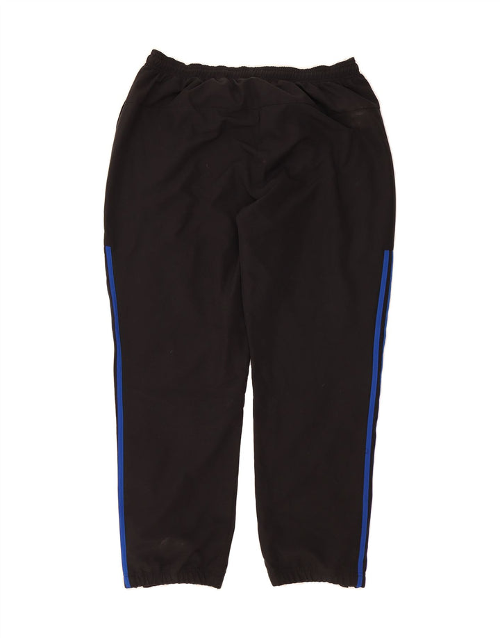 ADIDAS Womens Tracksuit Trousers UK 18 XL  Black Polyester Vintage Adidas and Second-Hand Adidas from Messina Hembry 