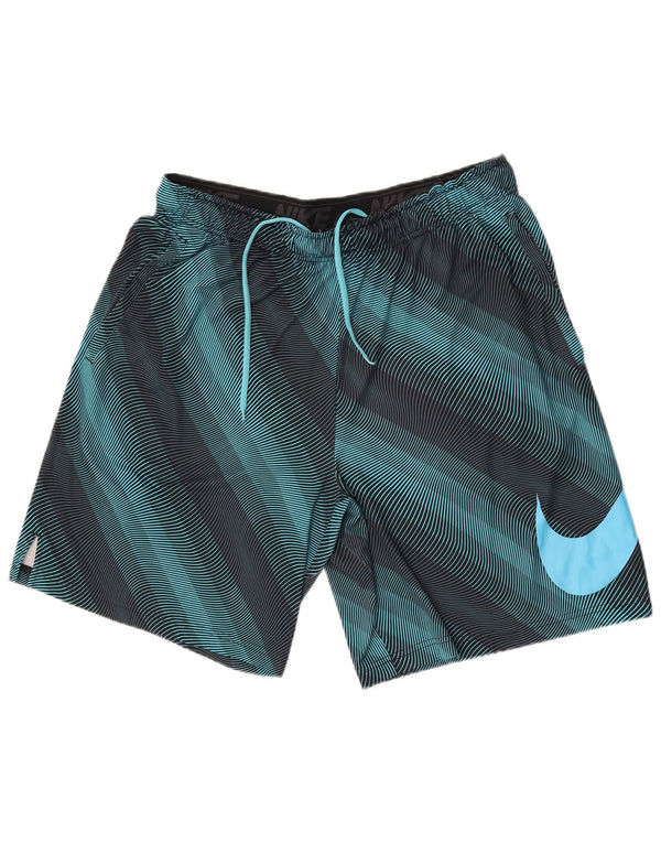 Pantaloncini sportivi grafici Nike da uomo 2XL Gessato turchese