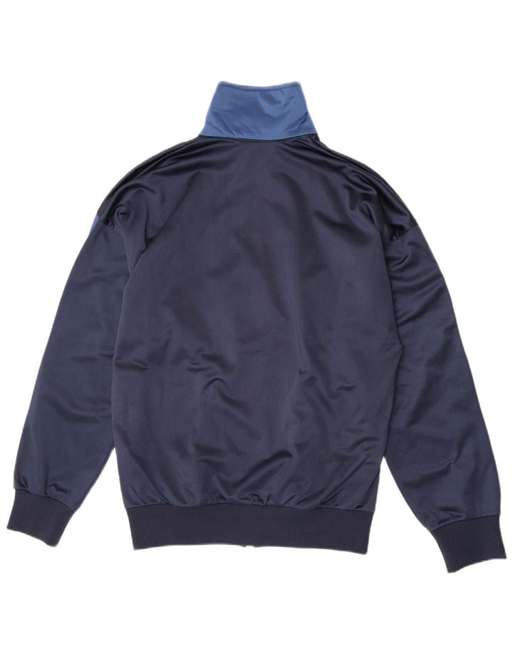 Giacca da ginnastica da uomo attiva, colore blu navy medio