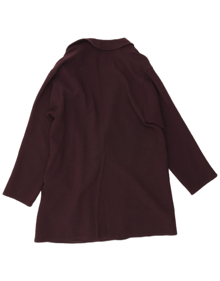 Soprabito aperto da donna Reiss UK 6 XS Borgogna Lana