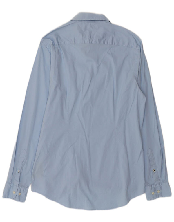 Camicia slim fit da uomo Tommy Hilfiger grande blu