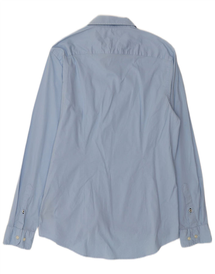 Camicia slim fit da uomo Tommy Hilfiger grande blu