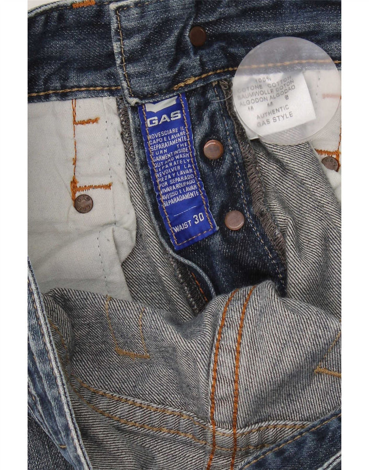 Jeans Bootcut da uomo Gas W30 L32 in cotone blu