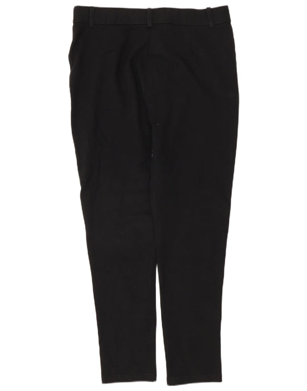 Pantaloni skinny casual da donna Zara XL W32 L27 viscosa nera