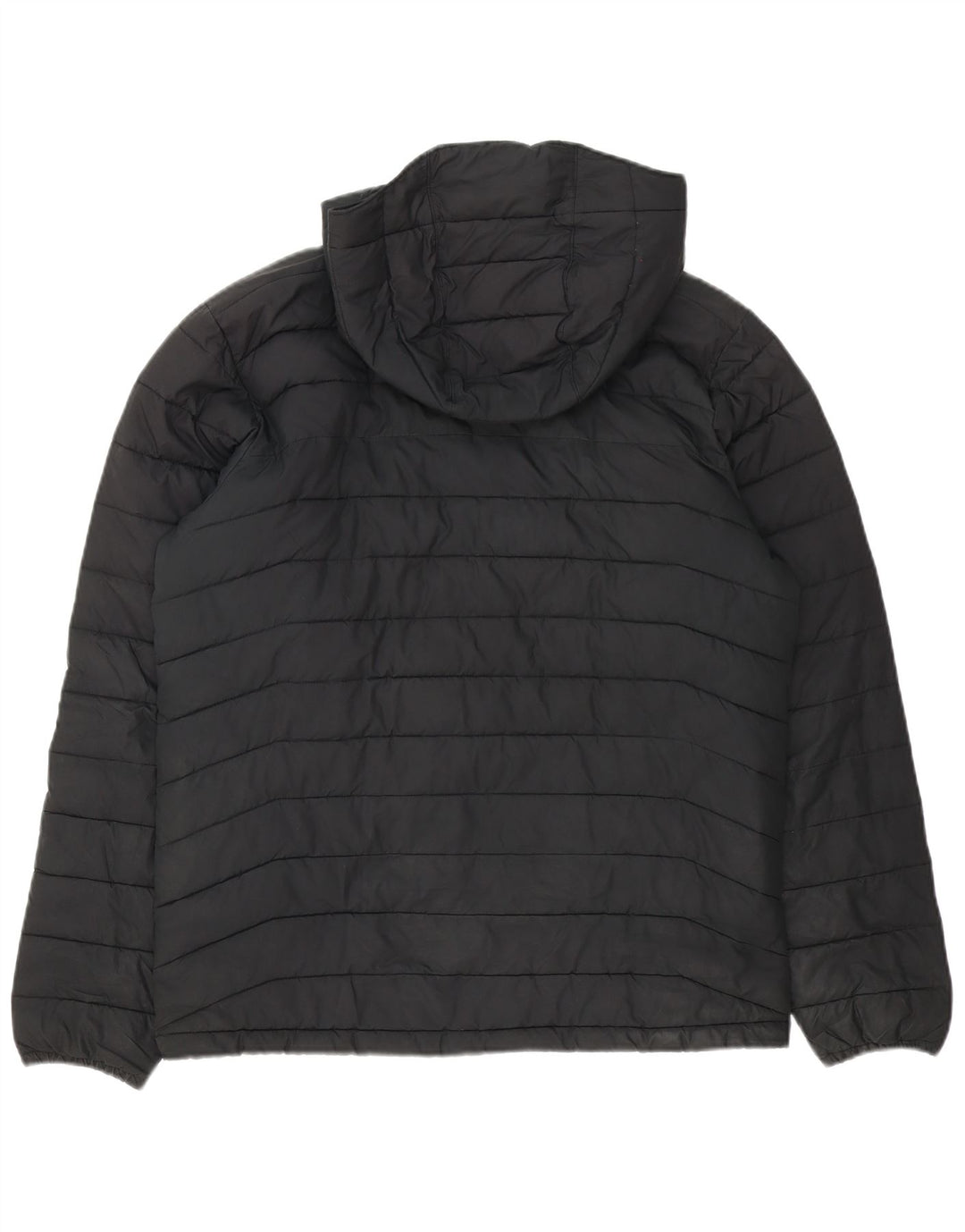 Giacca imbottita con cappuccio da uomo Columbia UK 38 poliestere nero medio