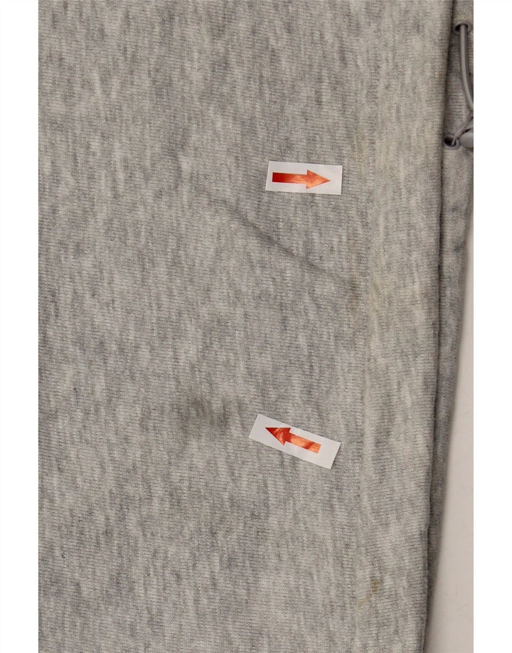 Adidas Donna Felpa con Collo con Zip Grafica Oversize Maglione UK 8 Piccolo Grigio