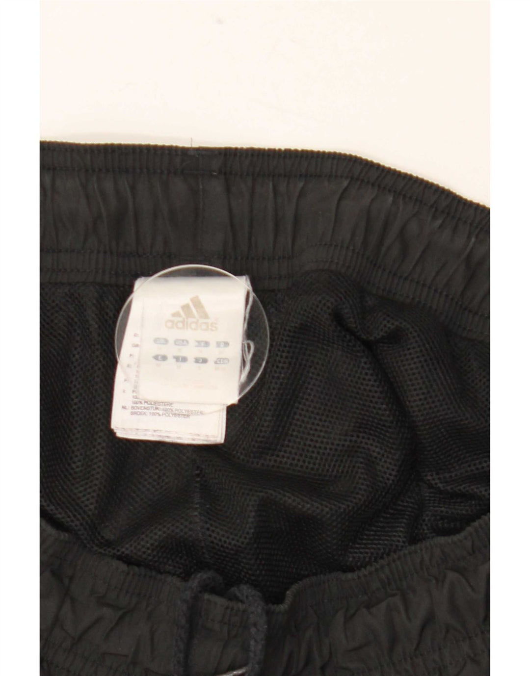 Pantaloni da tuta da uomo Adidas Joggers medio poliestere nero