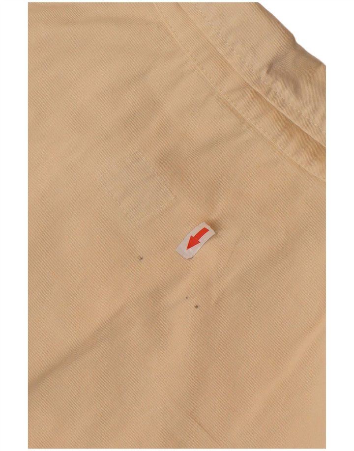 Giacca militare da uomo VINTAGE UK 36 piccola in cotone beige