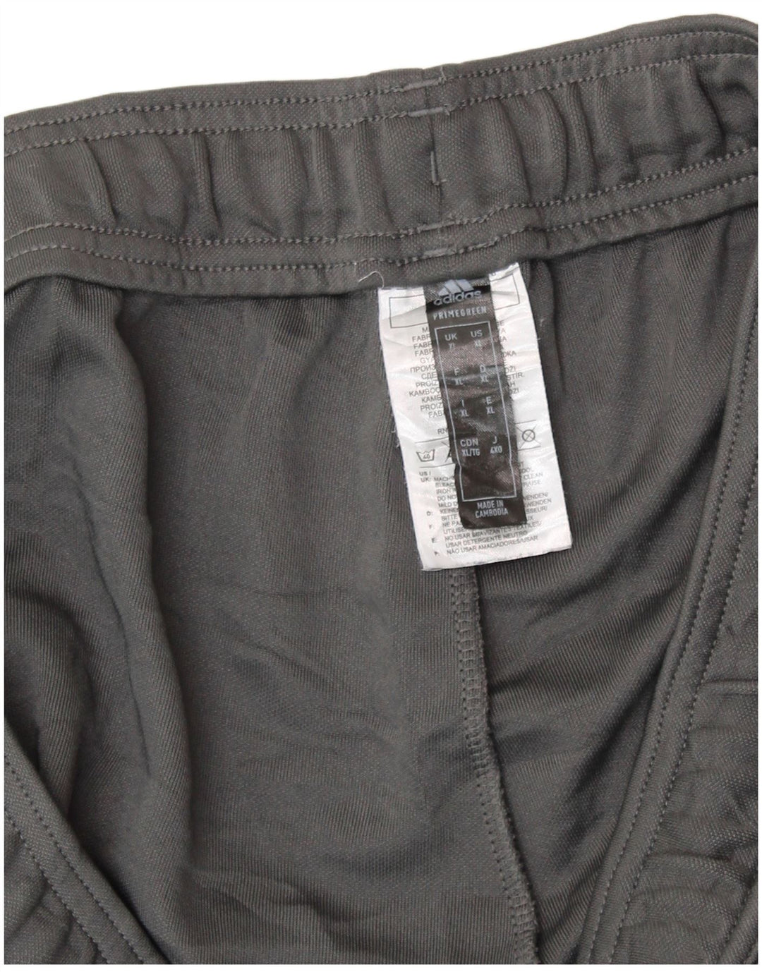 Pantaloni da tuta ADIDAS Aeroready da uomo XL grigio poliestere
