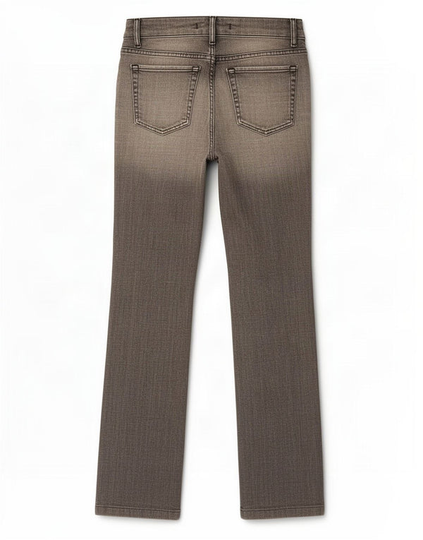 Zara Womens Bootcut Jeans EU 38 Small W28 L32 Grey Cotton