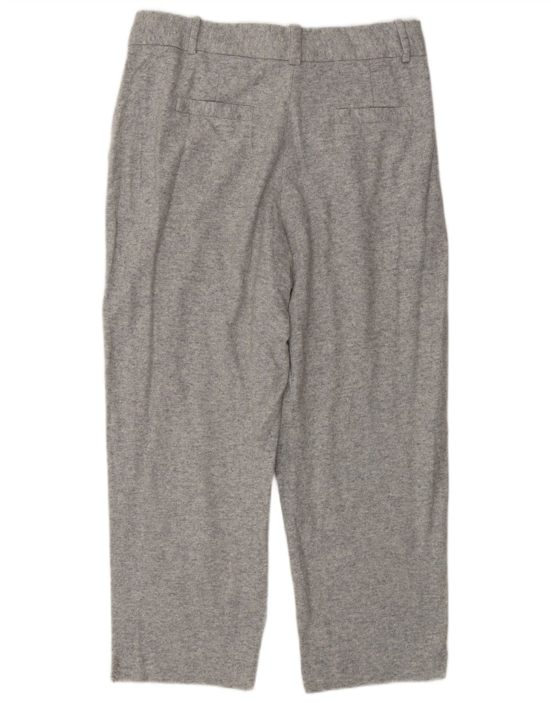 MASSIMO DUTTI Pantaloni corti da donna con pegging EU 42 Large W32 L25 Grigio