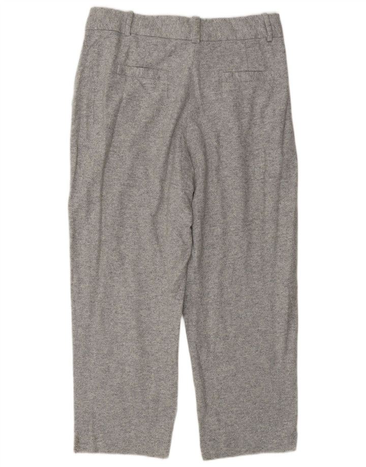 MASSIMO DUTTI Pantaloni corti da donna con pegging EU 42 Large W32 L25 Grigio