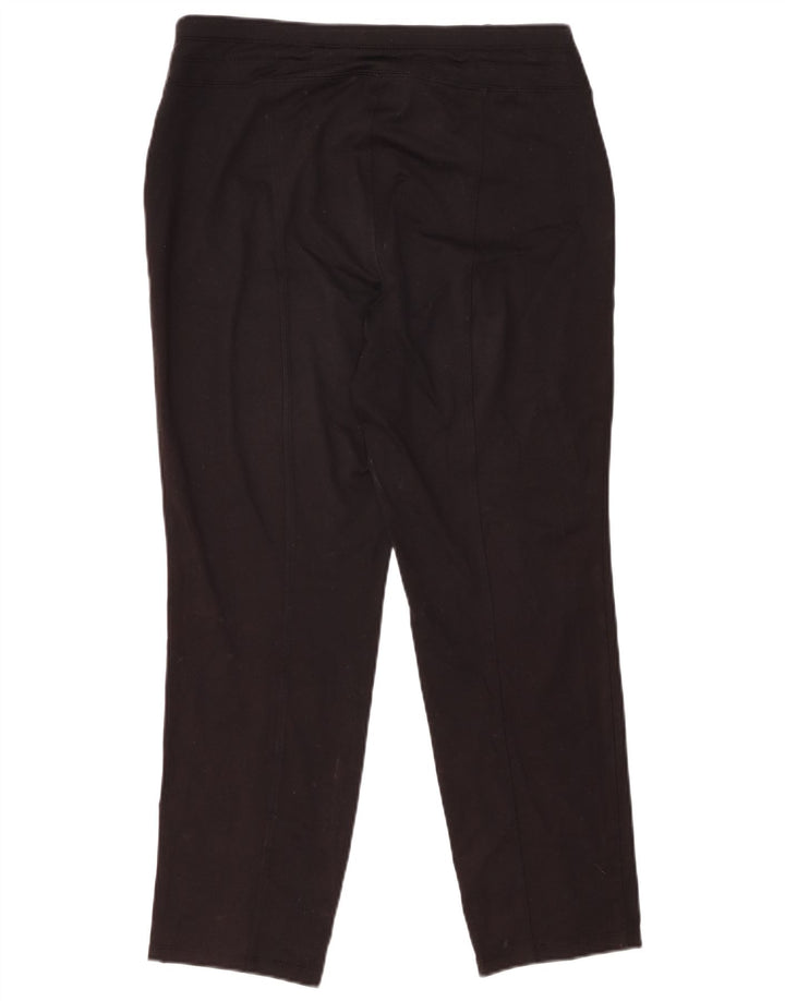 Pantaloni da tuta da donna IZOD UK 14 poliestere nero medio